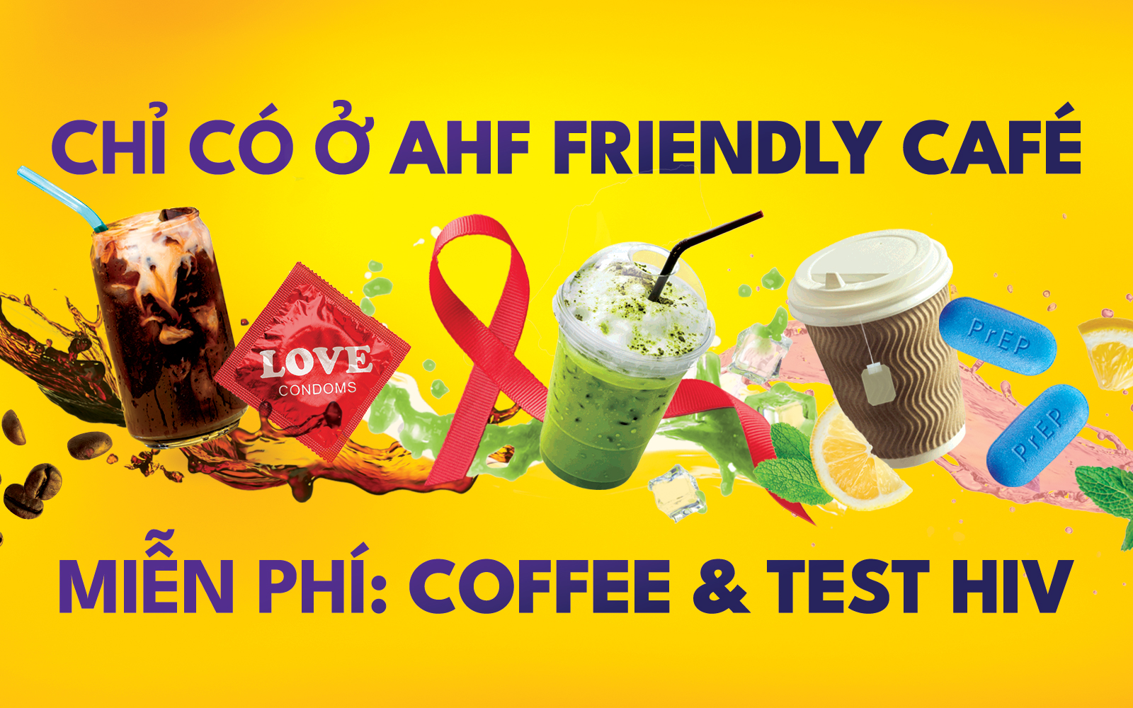 AHF Vietnam Friendly Caf� - Coffee & HIV Test